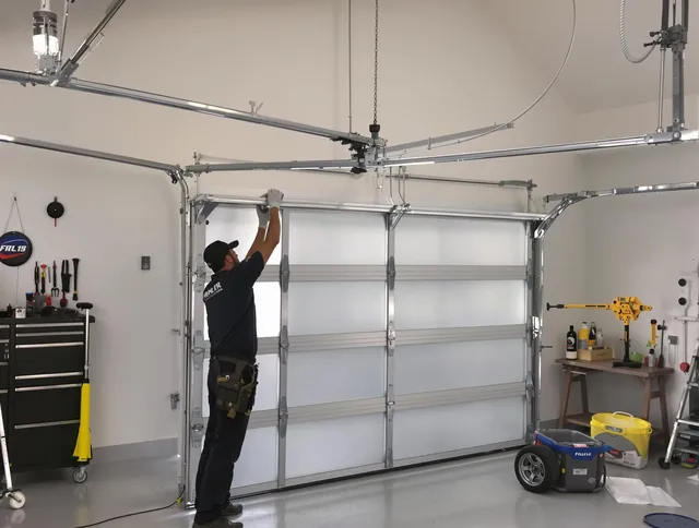 Bell Garage Door Repair certified team performing precision garage door installation in Bell