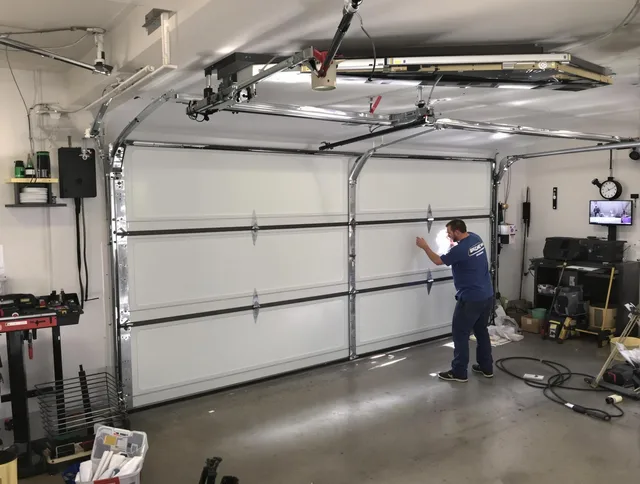 Professional garage door repair service by Bell Garage Door Repair in Bell
