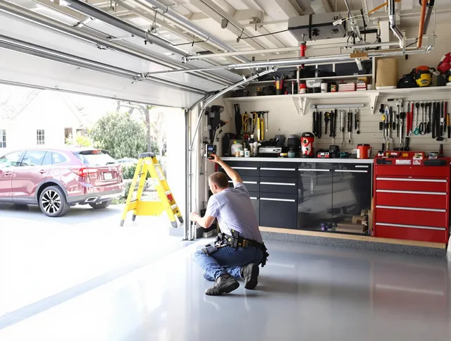 Local garage door repair service by Bell Garage Door Repair in Bell