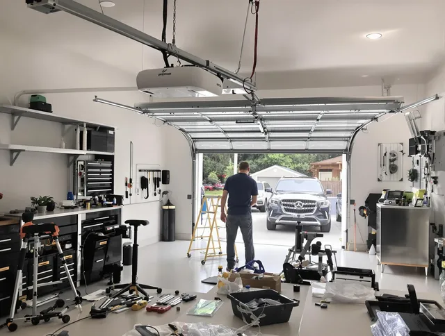 Garage door opener installation by Bell Garage Door Repair in Bell
