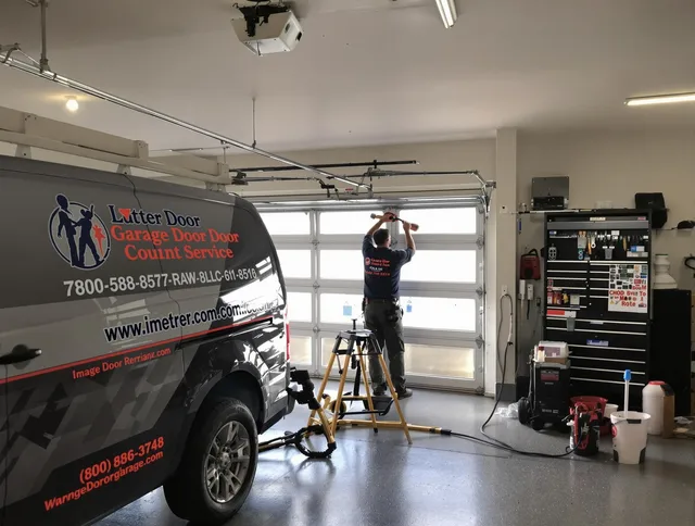 Bell Garage Door Repair team performing same-day garage door repair in Bell